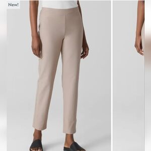 NWT Eileen Fisher Wheat Slim Ankle, Size XL